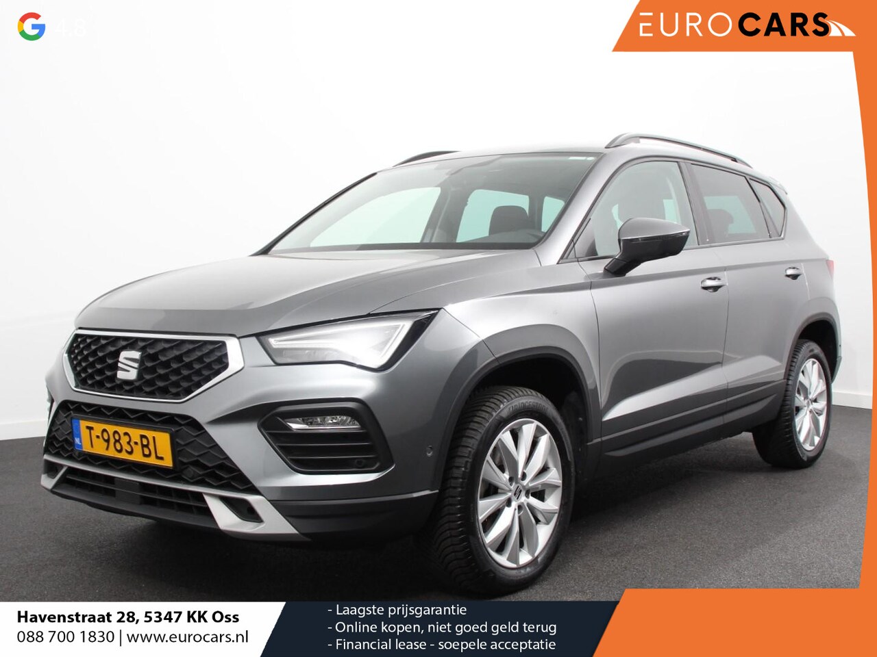 SEAT Ateca - 1.5 TSI Style Business Intense DSG Navigatie Apple Carplay/Android Auto Camera Parkeersens - AutoWereld.nl