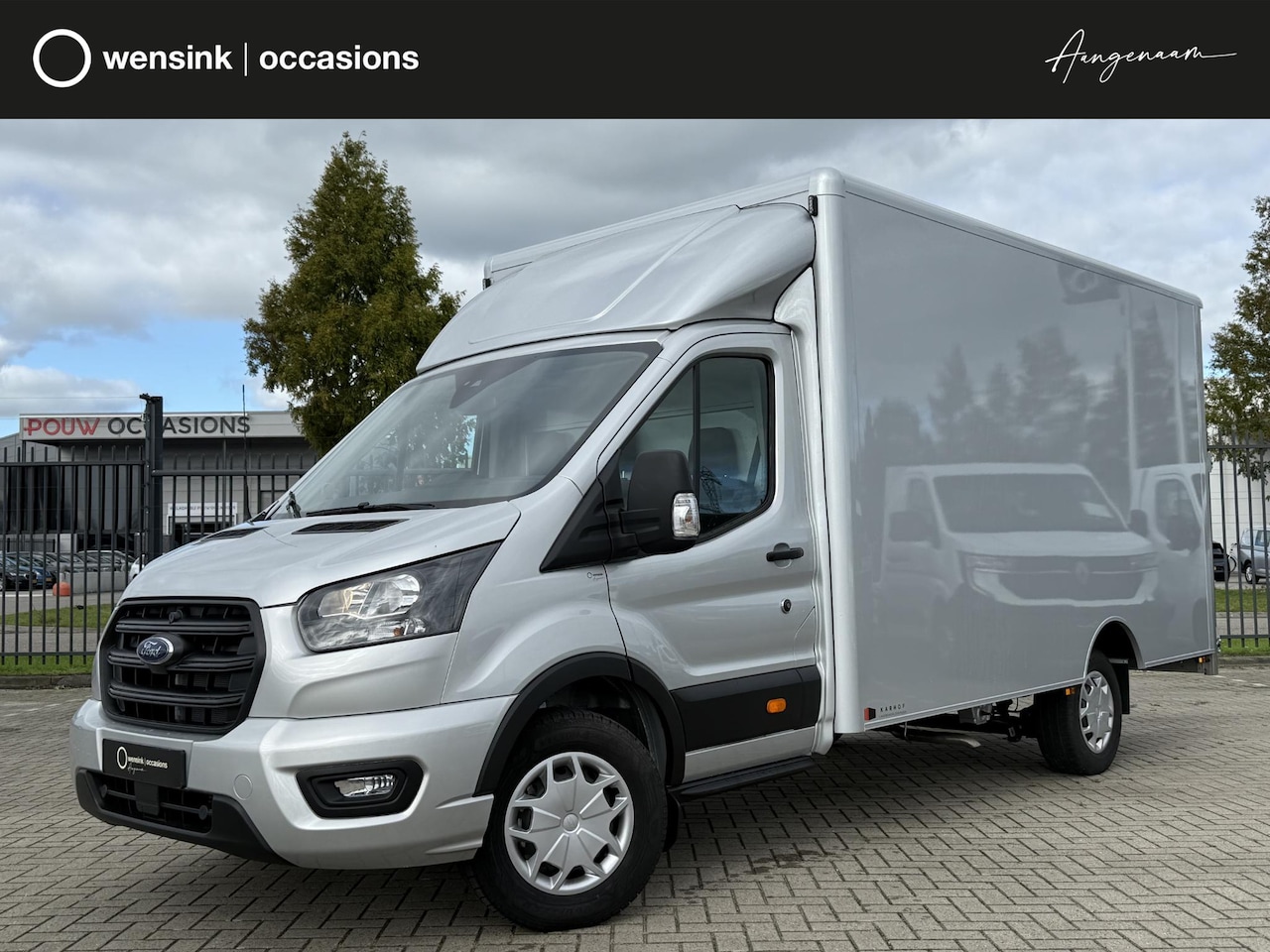 Ford Transit - 350 2.0 TDCI | L4 H1 | TREND BAKWAGEN | KARHOF GESLOTEN BAK INCL. OVERLOOP KLEP | UIT VOOR - AutoWereld.nl