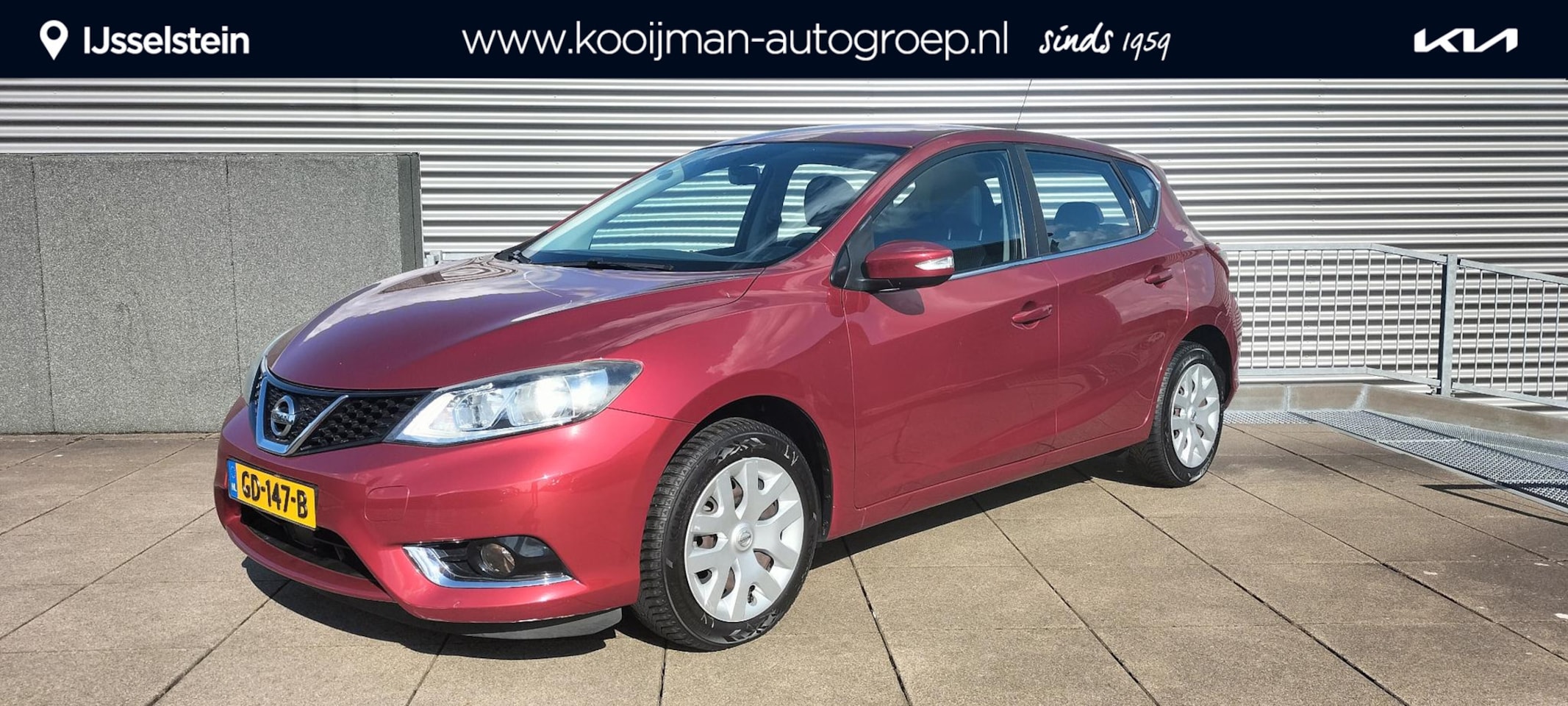Nissan Pulsar - 1.2 DIG-T Visia 6-BAK TREKHAAK / STUURBEDIENING / BLUETOOTH - AutoWereld.nl