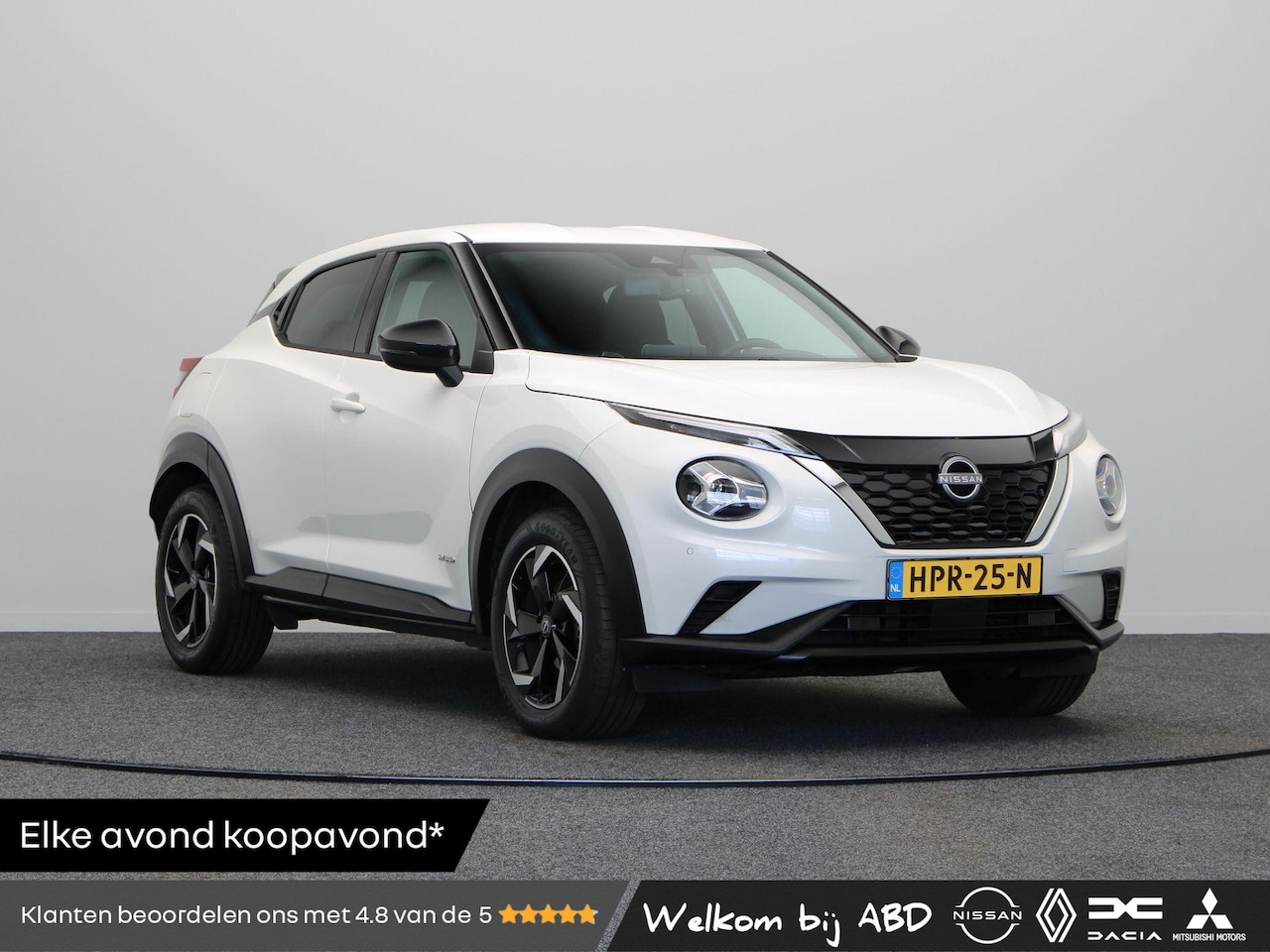 Nissan Juke - 1.6 Hybrid N-Connecta | Apple Carplay/Android Auto | Climate Control | Achteruitrijcamera - AutoWereld.nl