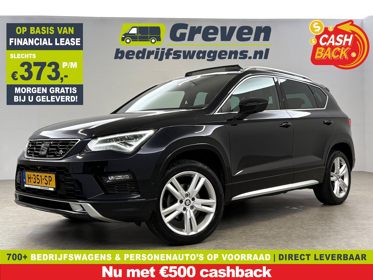 SEAT Ateca - 1.5 TSI 150PK FR | 360° | Pano | LED | Trekh. | Virtual | Sfeerver. | Carplay l NAP - AutoWereld.nl