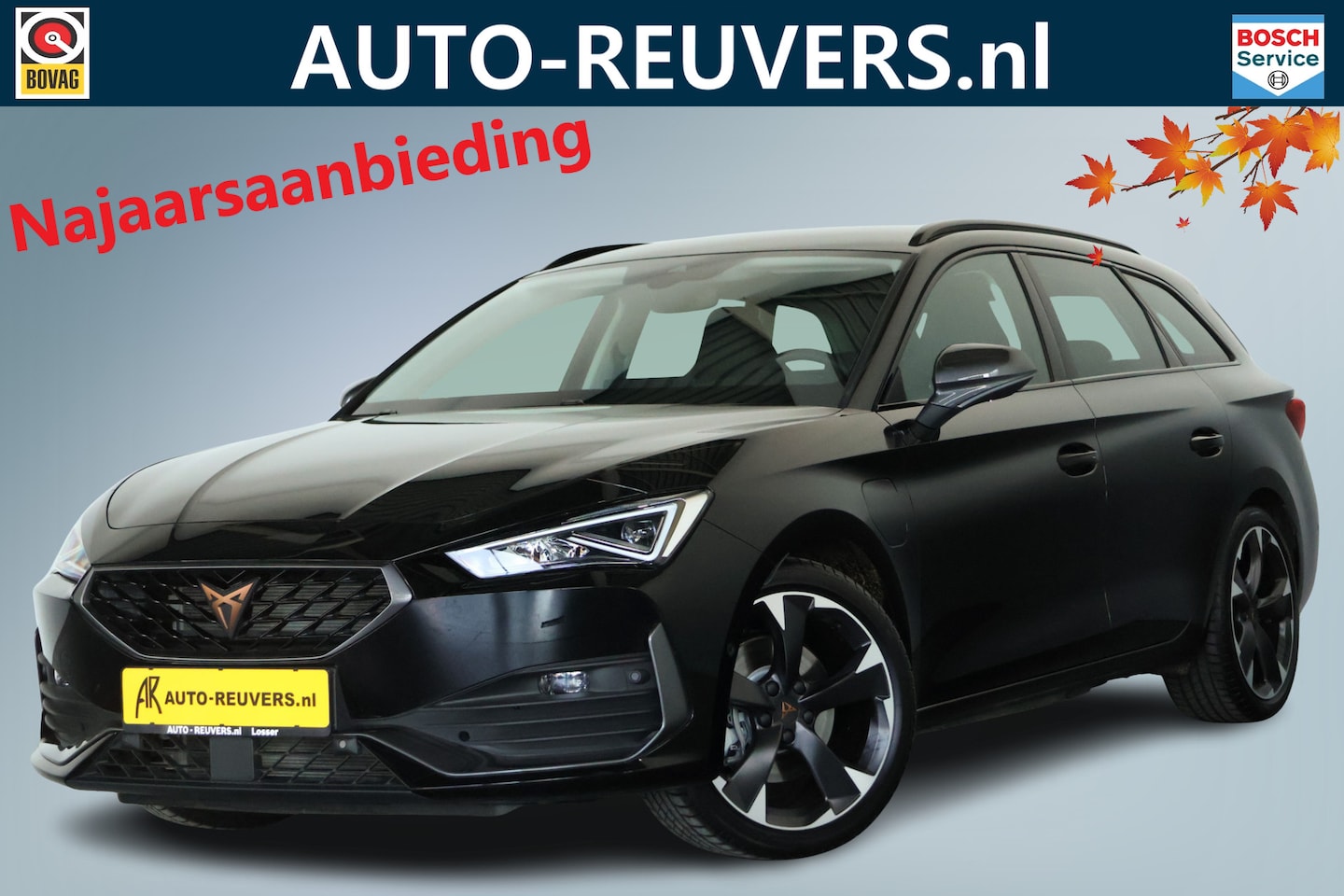 CUPRA Leon Sportstourer - 1.4 e-Hybrid Essential / LED / Navi / CarPlay / Travelassist / Cam - AutoWereld.nl