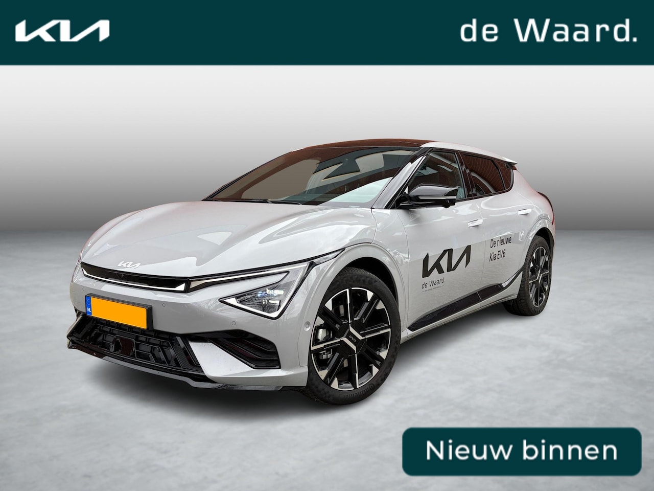 Kia EV6 - GT-Line 84 kWh | €3.000,- korting | Glazen schuif-/kanteldak | Head-up display | Meridian® - AutoWereld.nl