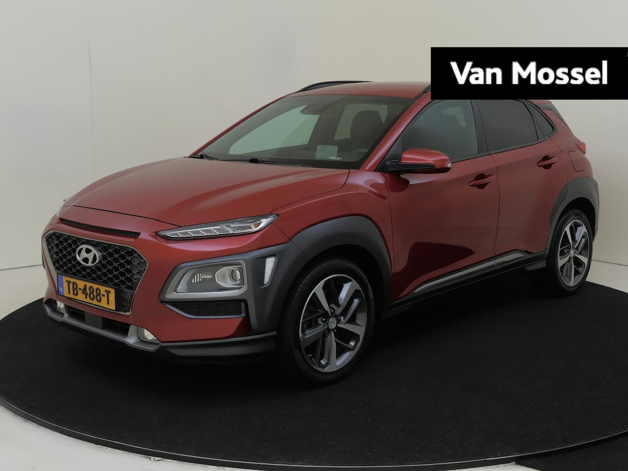 Hyundai Kona - 1.6 T-GDI 177 PK Premium Automaat | Navigatie | Camera | Stoelverwarming | Stuurverwarming - AutoWereld.nl