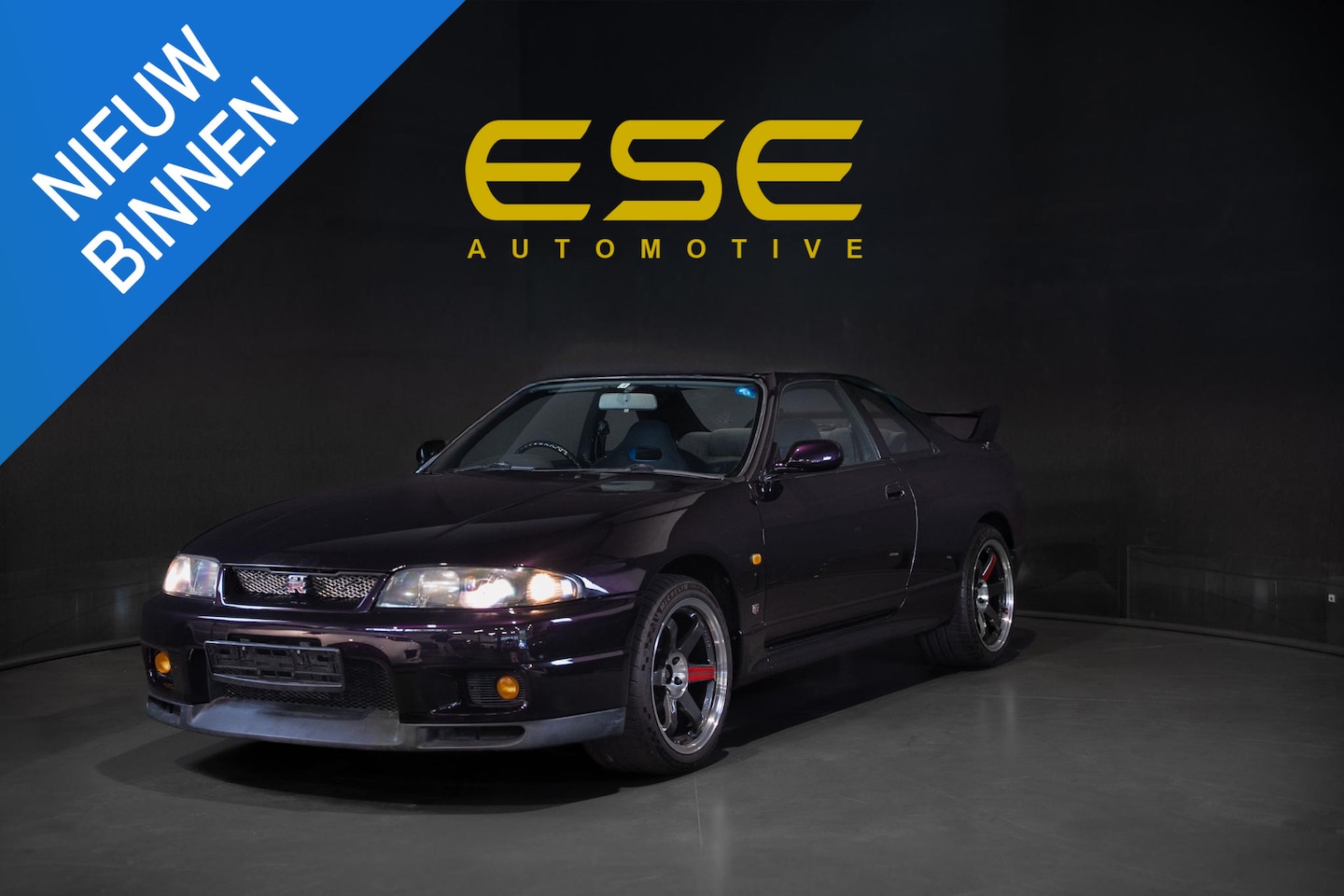 Nissan GT-R - Skyline R33 GTR Midnight Purple | Orig Km's | TE37 | - AutoWereld.nl