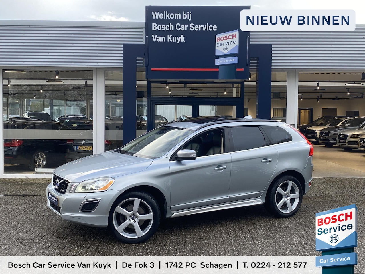Volvo XC60 - 2.0T R-Design / Automaat / NL-Auto / Dealer-Onderhouden / Panodak / Vol-Leder / Stoelverwa - AutoWereld.nl