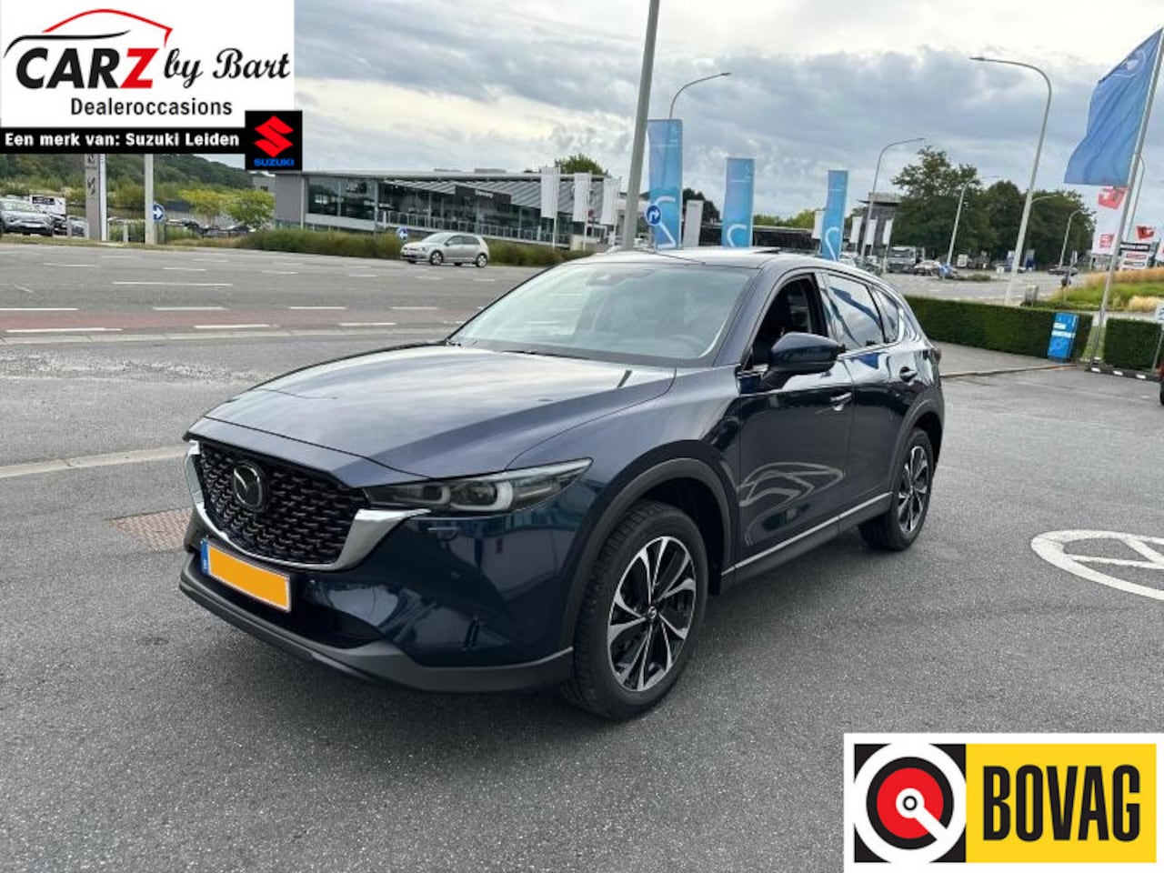 Mazda CX-5 - 2.0 e-SKYACTIV-G M HYBRID 165 HOMURA AUT. Leder | Stoelkoeling | Keyless | BOSE - AutoWereld.nl