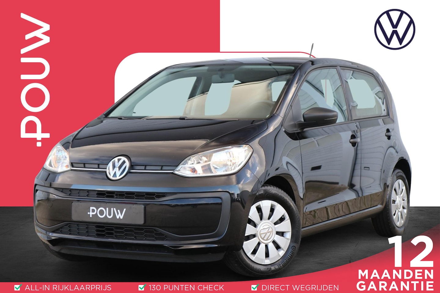 Volkswagen Up! - 1.0 60pk Take up! | Airco | Radio | Aux - AutoWereld.nl