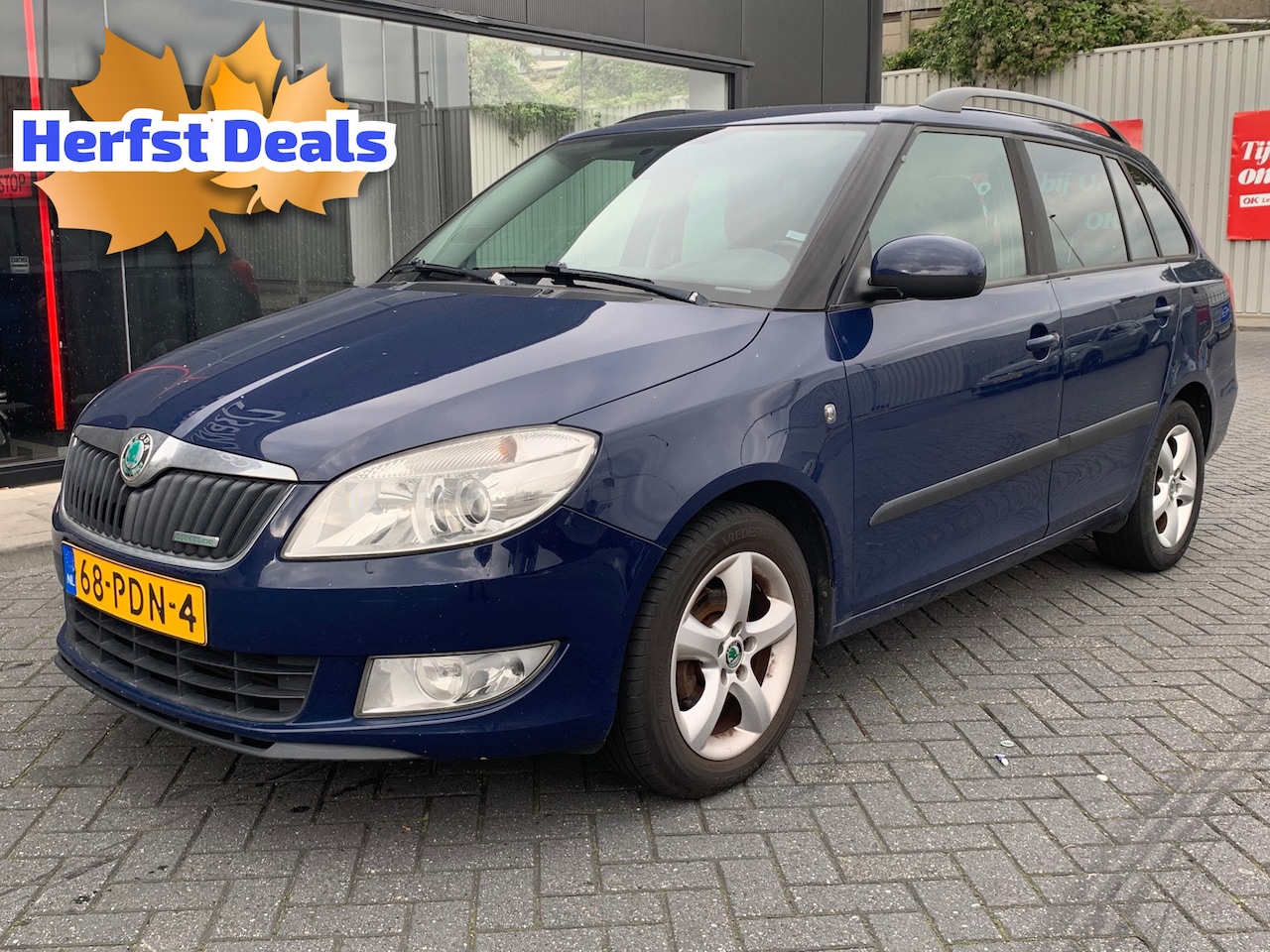 Skoda Fabia Combi - 1.2 TDI Greenline|Navigatie|Climate Control| - AutoWereld.nl