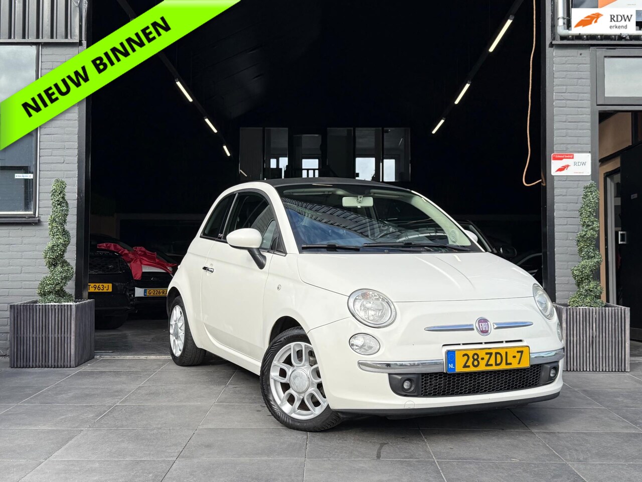 Fiat 500 C - 0.9 TwinAir Lounge|Airco|El Pakket|PDC|Cabrio| - AutoWereld.nl
