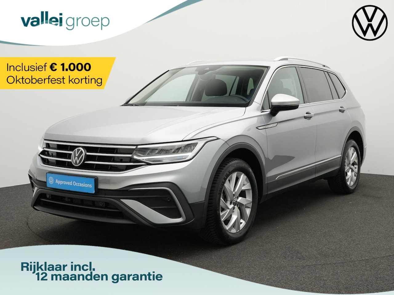 Volkswagen Tiguan Allspace - 7 pers. 1.5 TSI 150 pk DSG Life Business | Trekhaak | Stoelverwarming | Navigatie | 18 inc - AutoWereld.nl