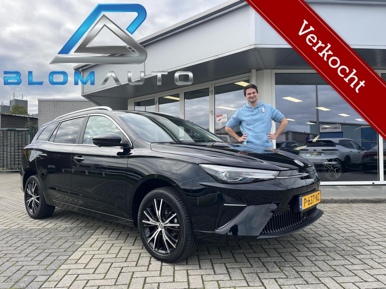 MG 5 - Luxury 50 kWh ACC+LEDER+LED+CARPLAY+KEYLESS+NL AUTO - AutoWereld.nl