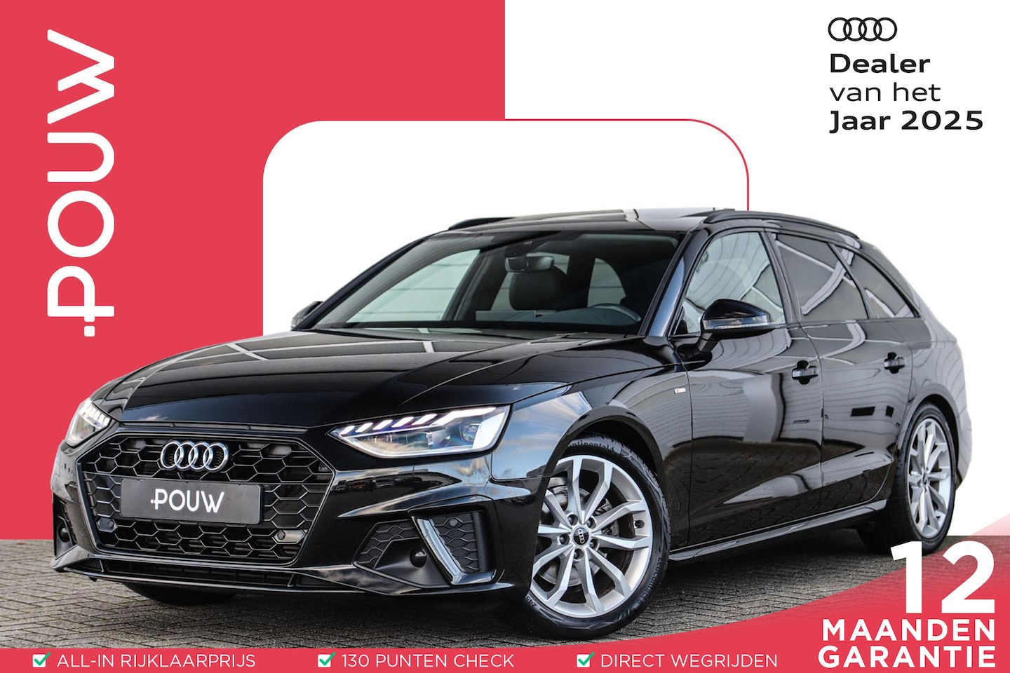 Audi A4 Avant - 35 TFSI 150pk S-Line Edition | Panoramadak | Trekhaak - AutoWereld.nl