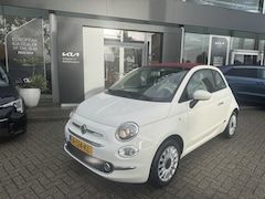 Fiat 500 - 1.2 Rockstar Cabrio 21742 km Navi | Sportvelgen | Zeer mooie staat Info Frank Eijsbouts 04