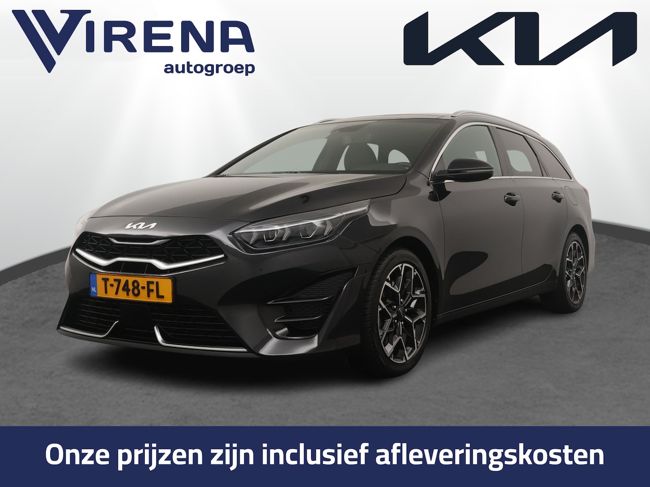 Kia Cee'd Sportswagon - Ceed Automaat 1.5 T-GDi GT-Line - Automatische achterklep - Schuif/Kantel dak - Apple Carp - AutoWereld.nl