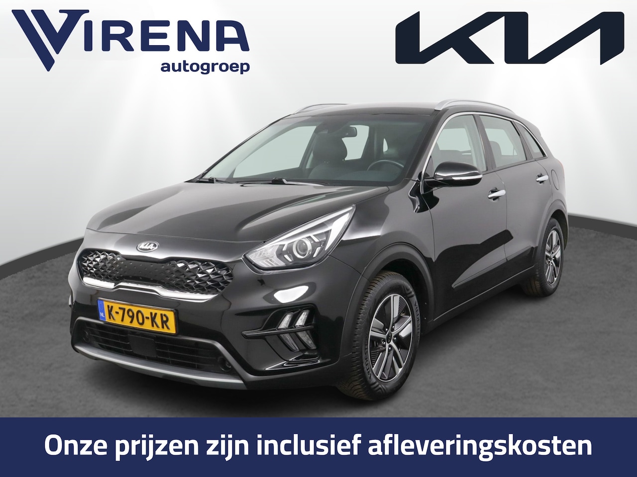 Kia Niro - 1.6 GDi Hybrid DynamicLine - Navigatie - Climate Control - Achteruitrijcamera - Adaptieve - AutoWereld.nl