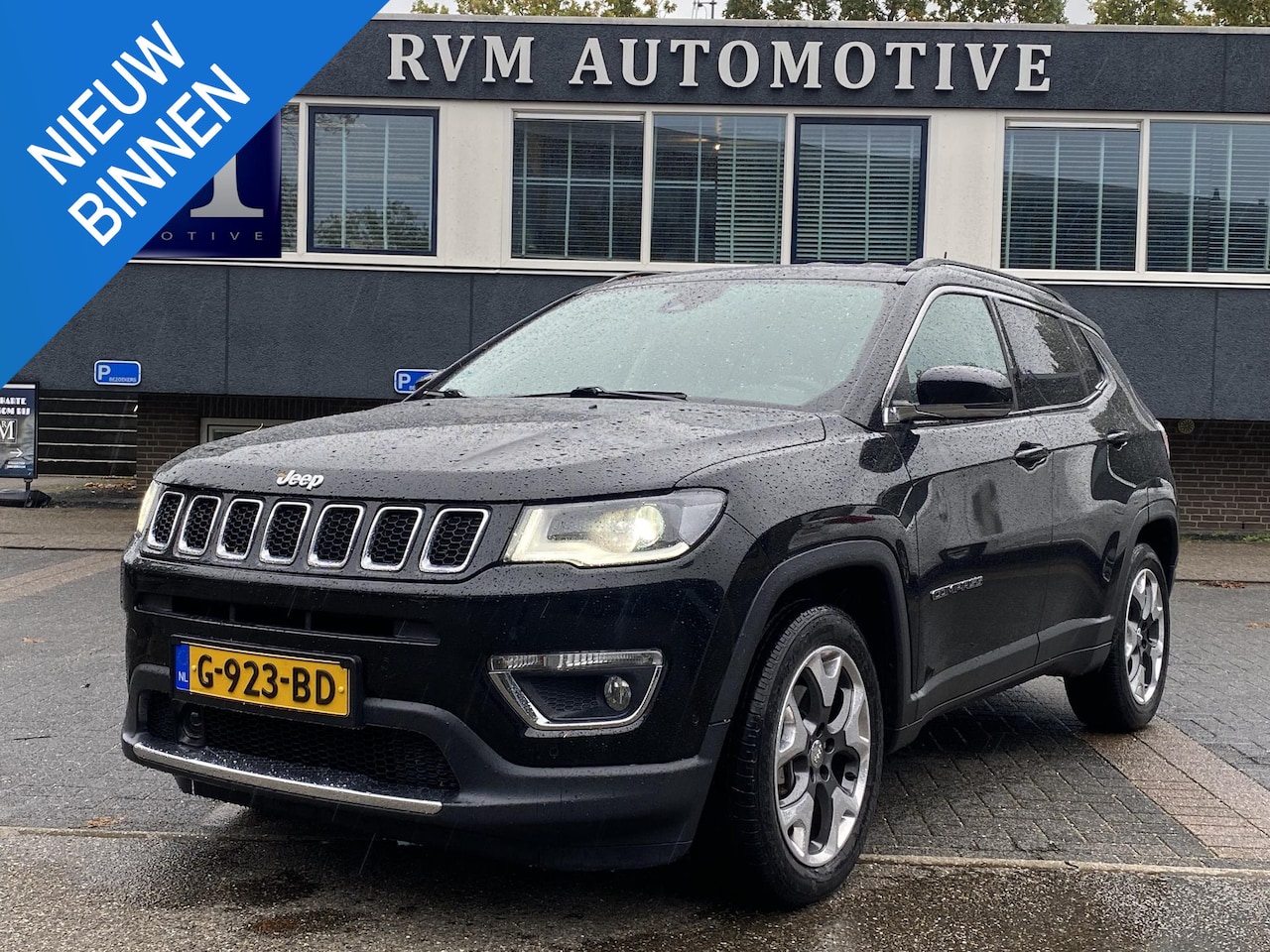 Jeep Compass - 1.4 MultiAir Limited 1STE EIGENAAR| ORIGINEEL NL AUTO |  STOELVERWARMING| AFNEEMBARE TREKH - AutoWereld.nl