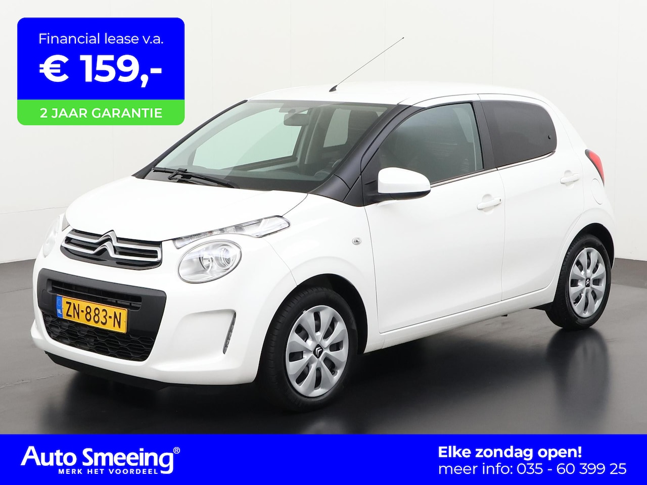 Citroën C1 - 1.0 VTi Feel Automaat | 12 mnd Garantie | - AutoWereld.nl