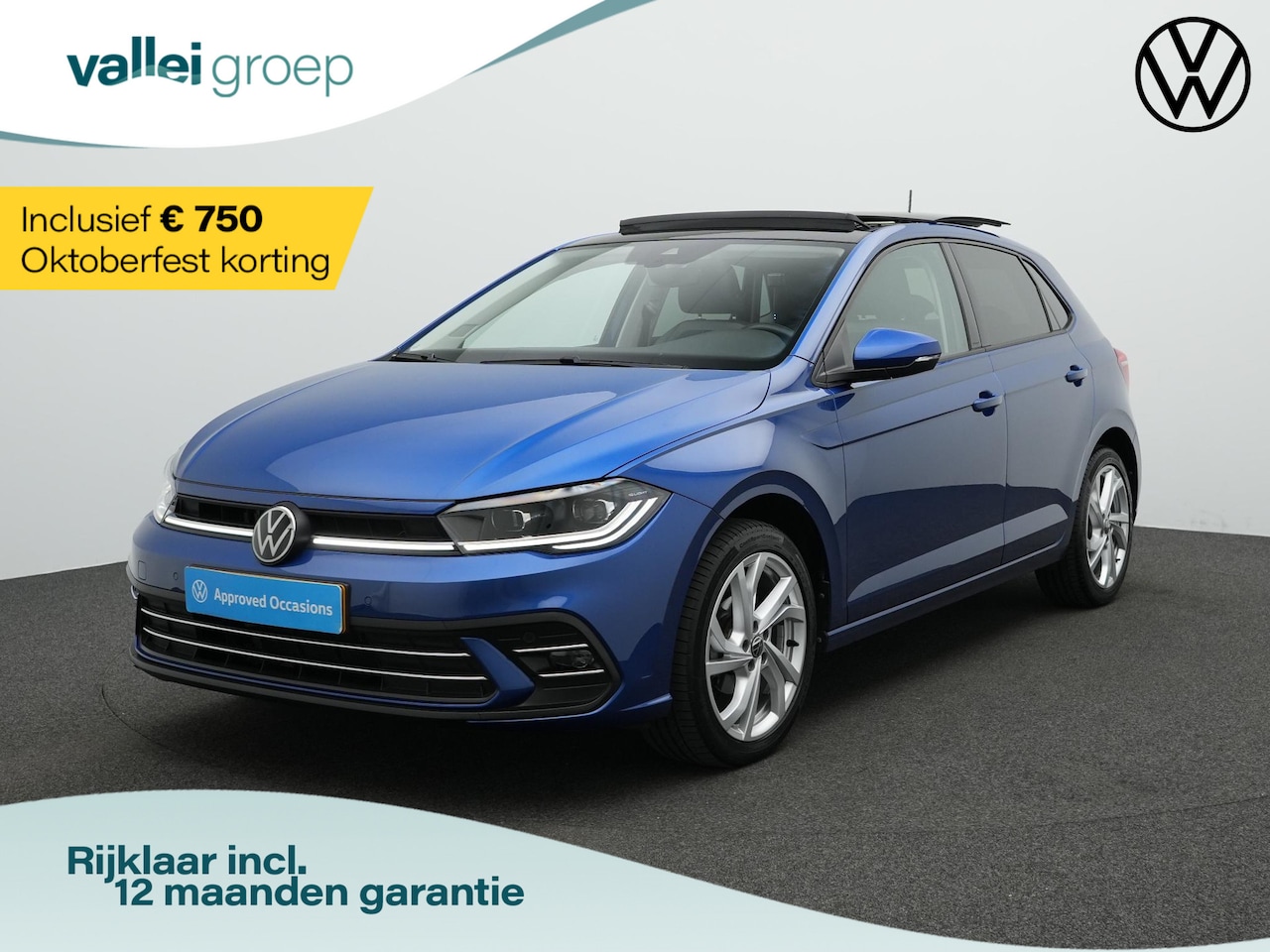 Volkswagen Polo - 1.0 TSI 95 pk Style | Panoramadak | IQ Light | Achteruitrijcamera | Stoelverwarming - AutoWereld.nl
