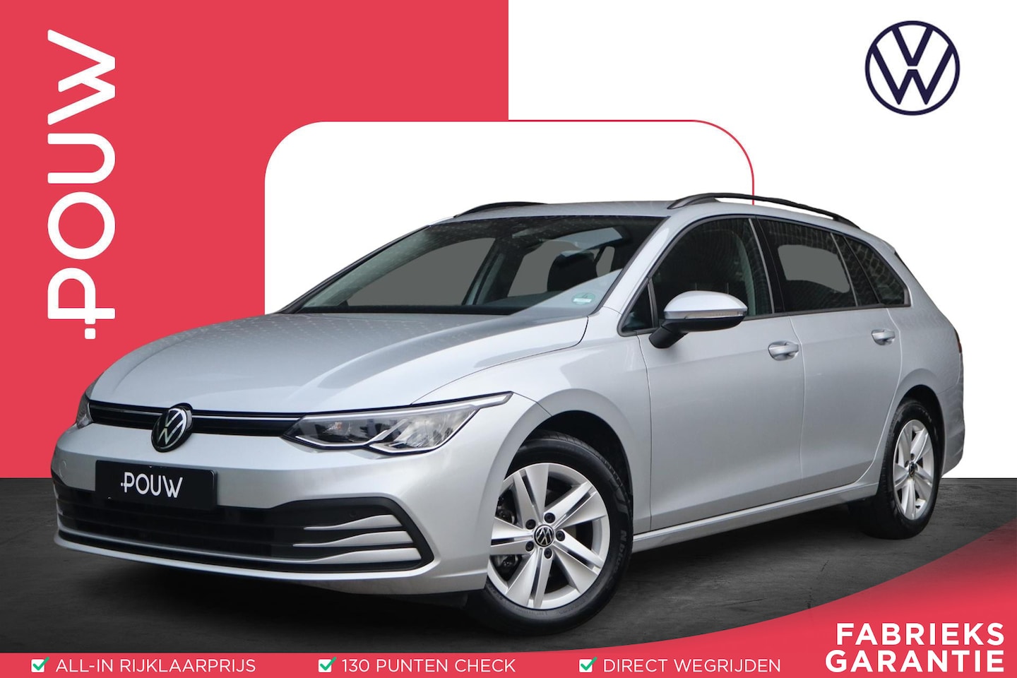 Volkswagen Golf Variant - 1.0 TSI 110pk Life | Navigatie | App Connect | Adaptieve Cruise Control - AutoWereld.nl