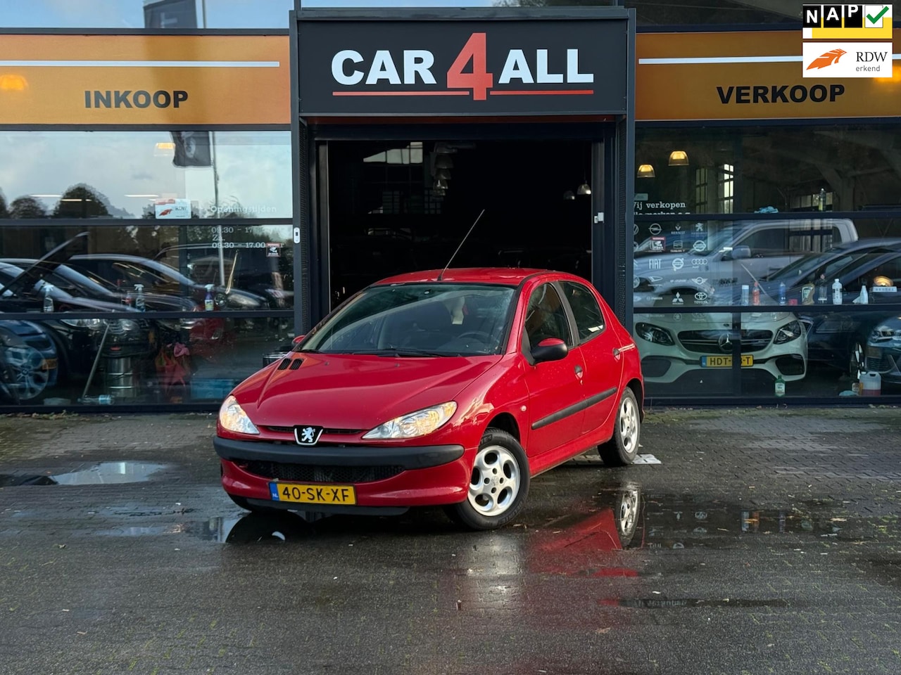 Peugeot 206 - 1.4 One-line APK 22-07-2026/LMVELGEN/5DEURS/NAP/ - AutoWereld.nl