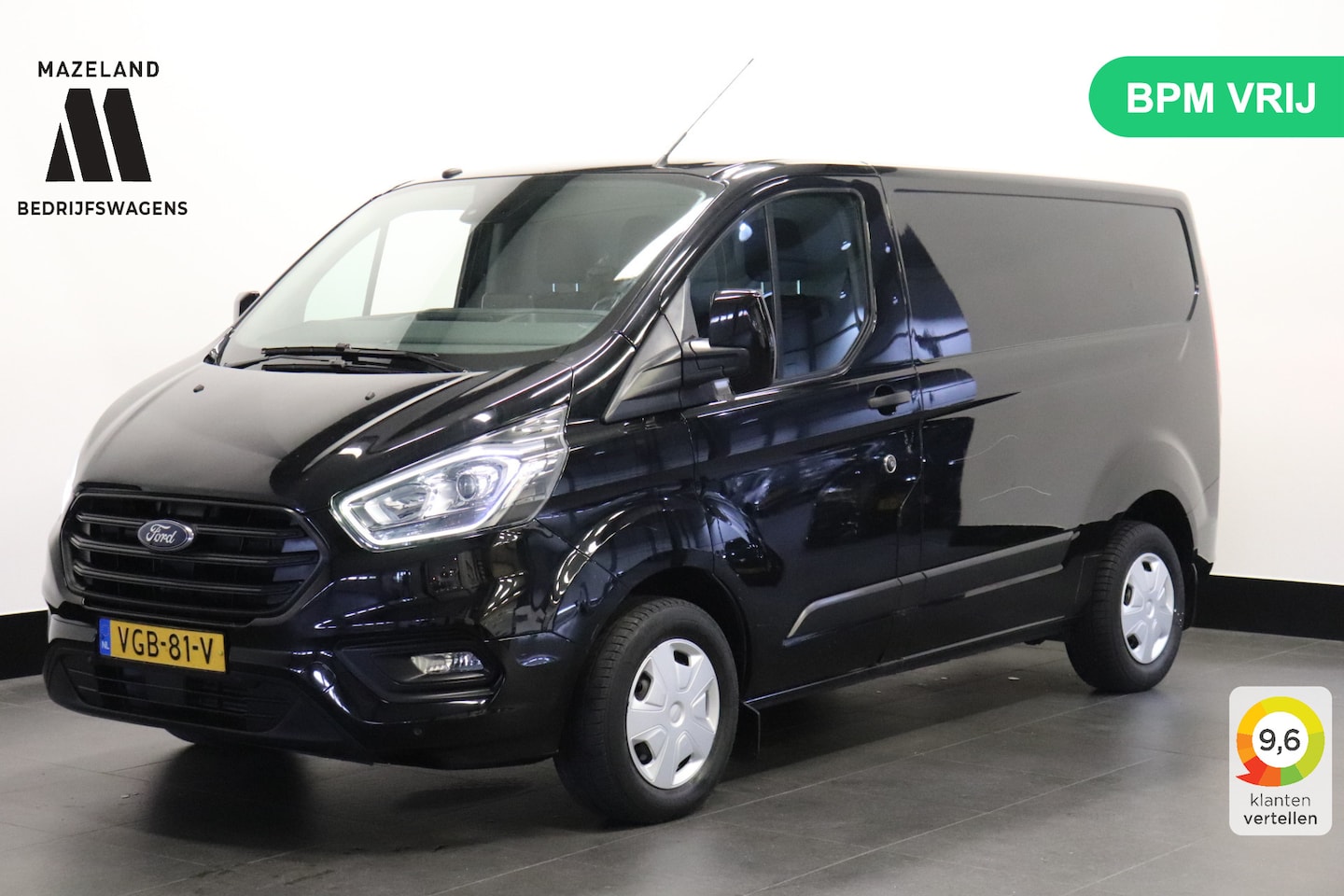 Ford Transit Custom - 2.0 TDCI EURO 6 - Airco - Navi - Trekhaak - PDC - €10.900,- Excl. - AutoWereld.nl