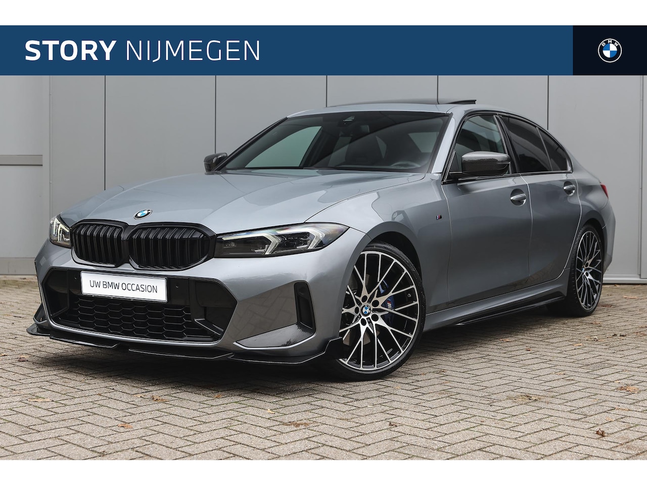 BMW 3-serie - 330i High Executive M Sport Automaat / Schuif-kanteldak / M Sportstoelen / Adaptieve LED / - AutoWereld.nl