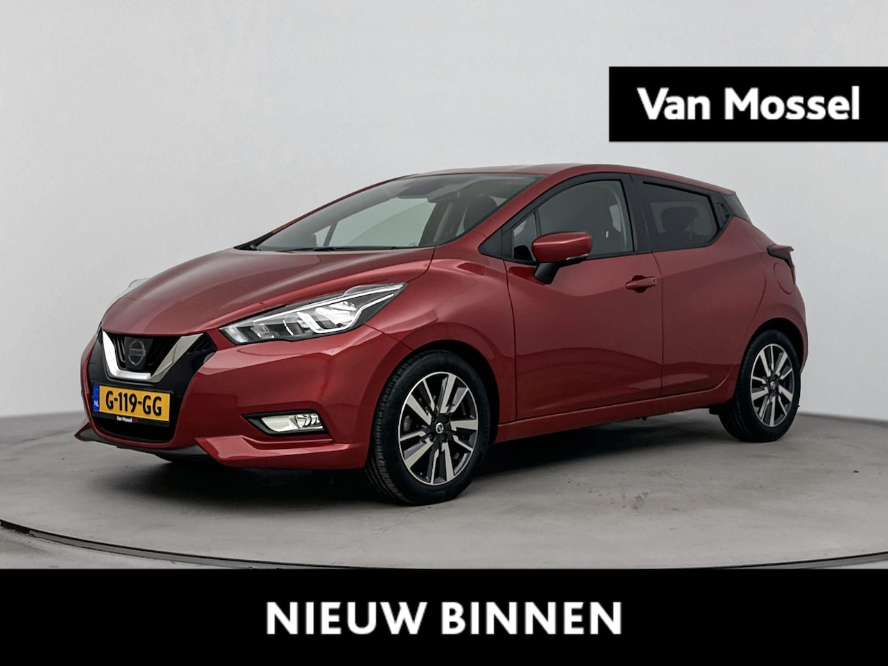 Nissan Micra - 1.0 IG-T N-Connecta Apple Carplay & Android Auto | Achterruitrijcamera | Parkeersensoren | - AutoWereld.nl
