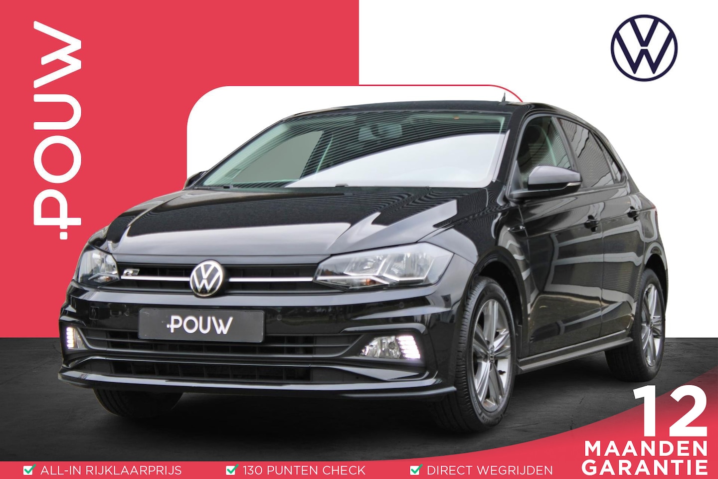Volkswagen Polo - 1.0 TSI 95pk R-Line Edition | Apple Carplay/Android Auto | PDC | Adaptive Cruise - AutoWereld.nl