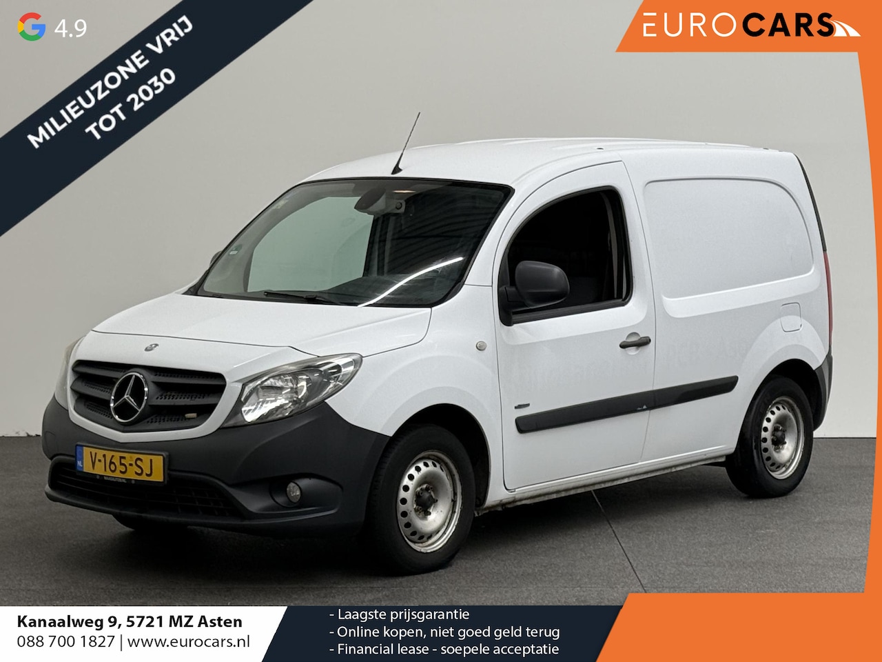 Mercedes-Benz Citan - 109 CDI BlueEFFICIENCY Airco Cruise Control Trekhaak Stoelverwarming - AutoWereld.nl