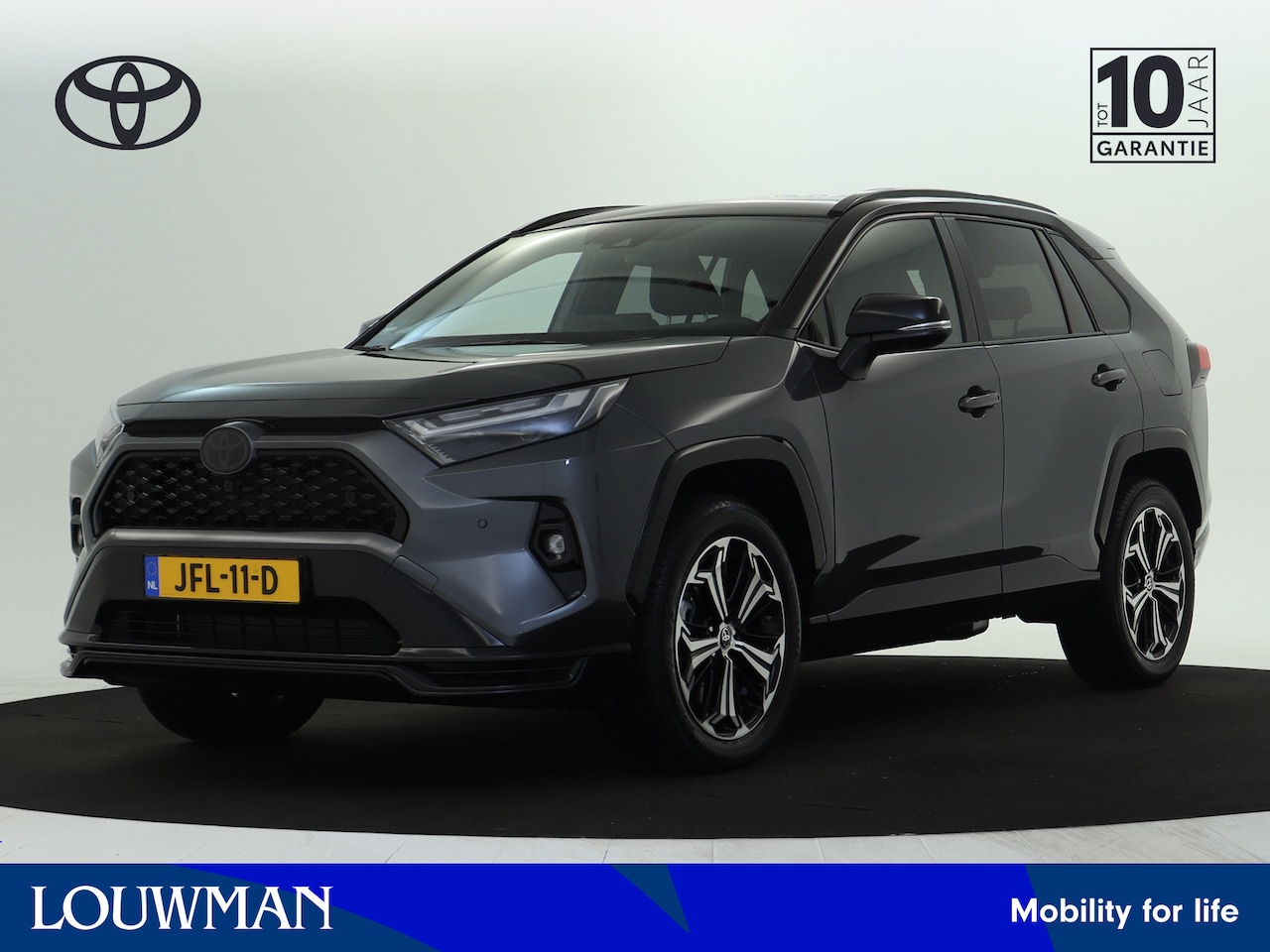Toyota RAV4 - 2.5 Plug-in Hybrid AWD Bi-Tone Plus | Black Edition | All Seasonbanden | Bearlock | Klasse - AutoWereld.nl