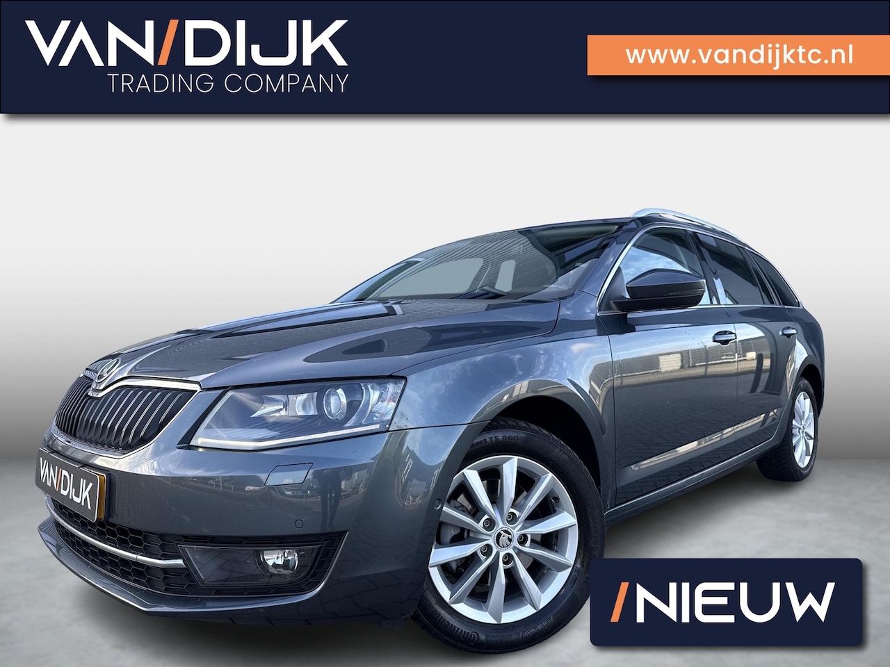Skoda Octavia Combi - 1.0 TSI Gr. Style Business ✓Bi-Xenon ✓Navigatie Full Map ✓Climate ✓Canton Sound ✓Cruise ✓S - AutoWereld.nl