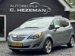 Opel Meriva - 1.4 Turbo Cosmo Cruise Control stoelverwarming Climate control half leer fietsendrager in
