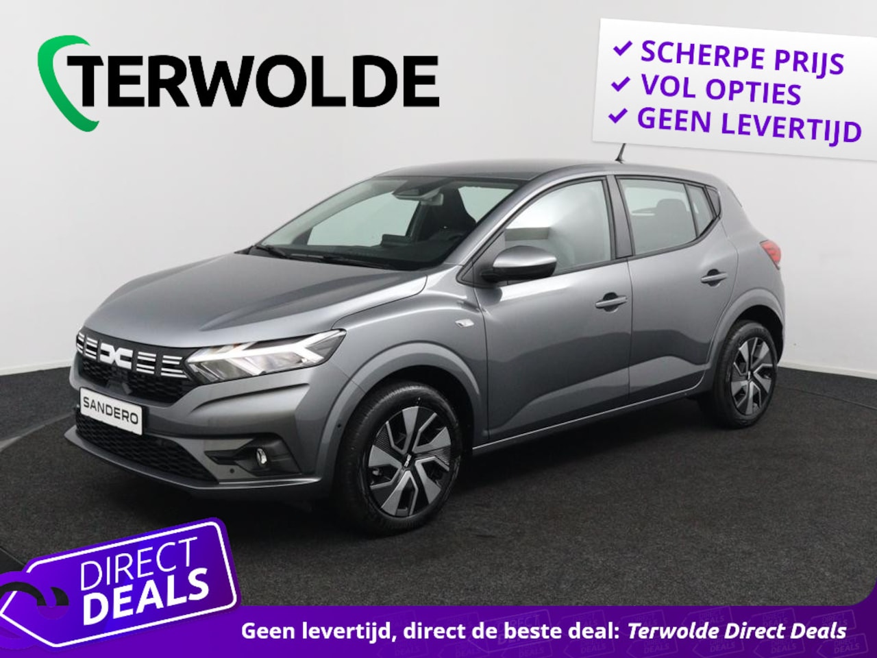 Dacia Sandero - 1.0 TCe 100 ECO-G Expression | Bekleding Comfort | Cruise Control en snelheidsbegrenzer | - AutoWereld.nl