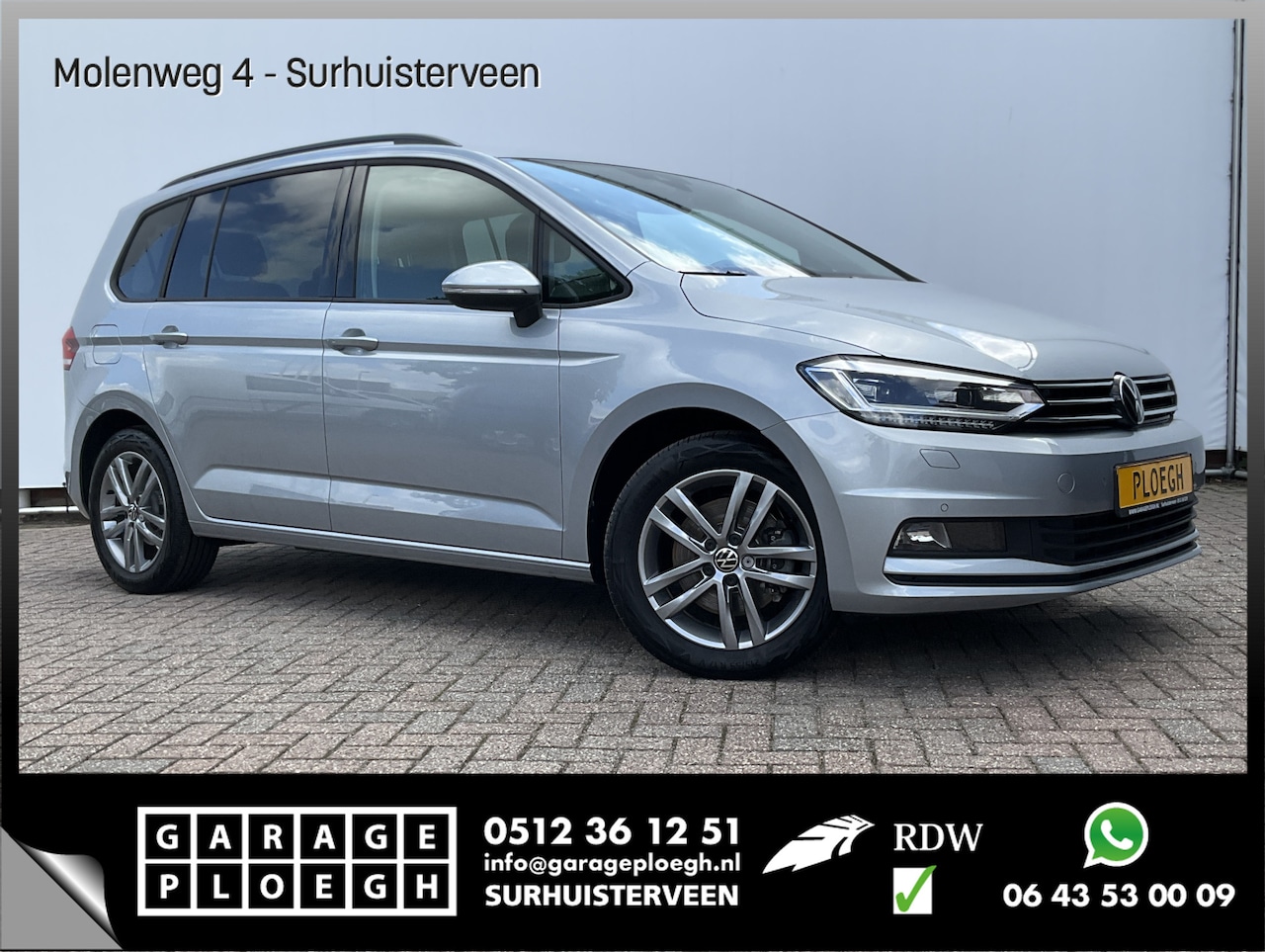 Volkswagen Touran - 7-Pers 1.5 TSI EVO ACT 150 COMFORTLINE EDITION 7P Stoelverw Keyless Adapt.Cruise - AutoWereld.nl