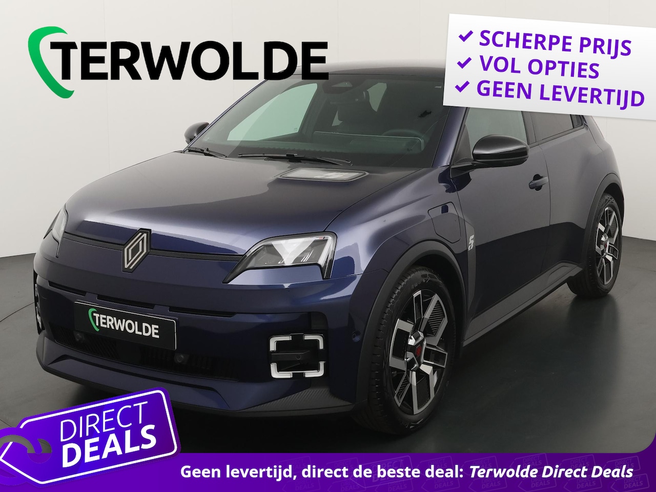 Renault 5 - urban range techno 40 kWh | Achteruitrijcamera | ISOFIX-bevestigingssysteem | LED-dagrijve - AutoWereld.nl