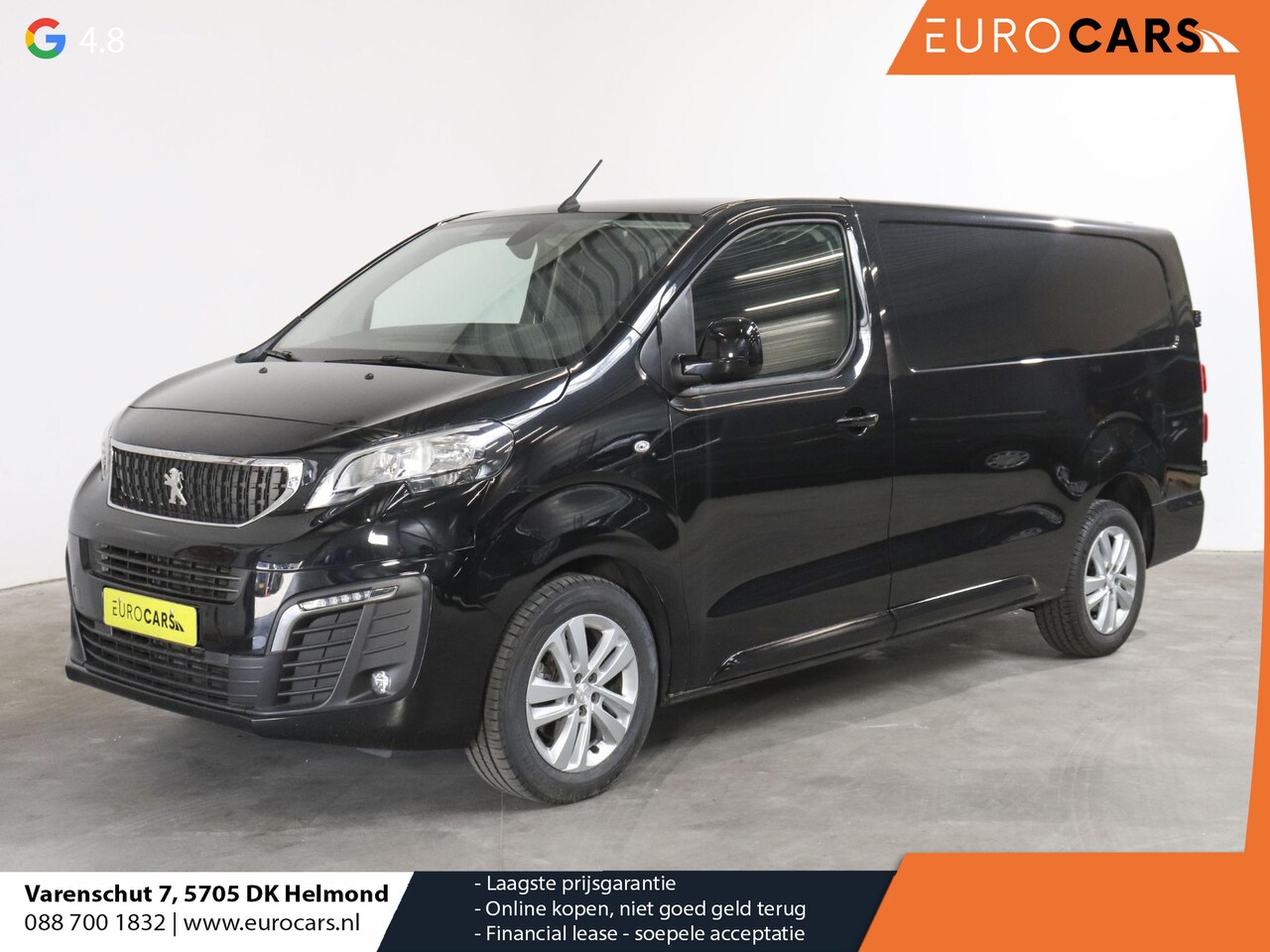 Peugeot Expert - 180pk Automaat L3H1 Long Premium Apple carplay/ Android Auto Cruise control Airco Euro6 - AutoWereld.nl