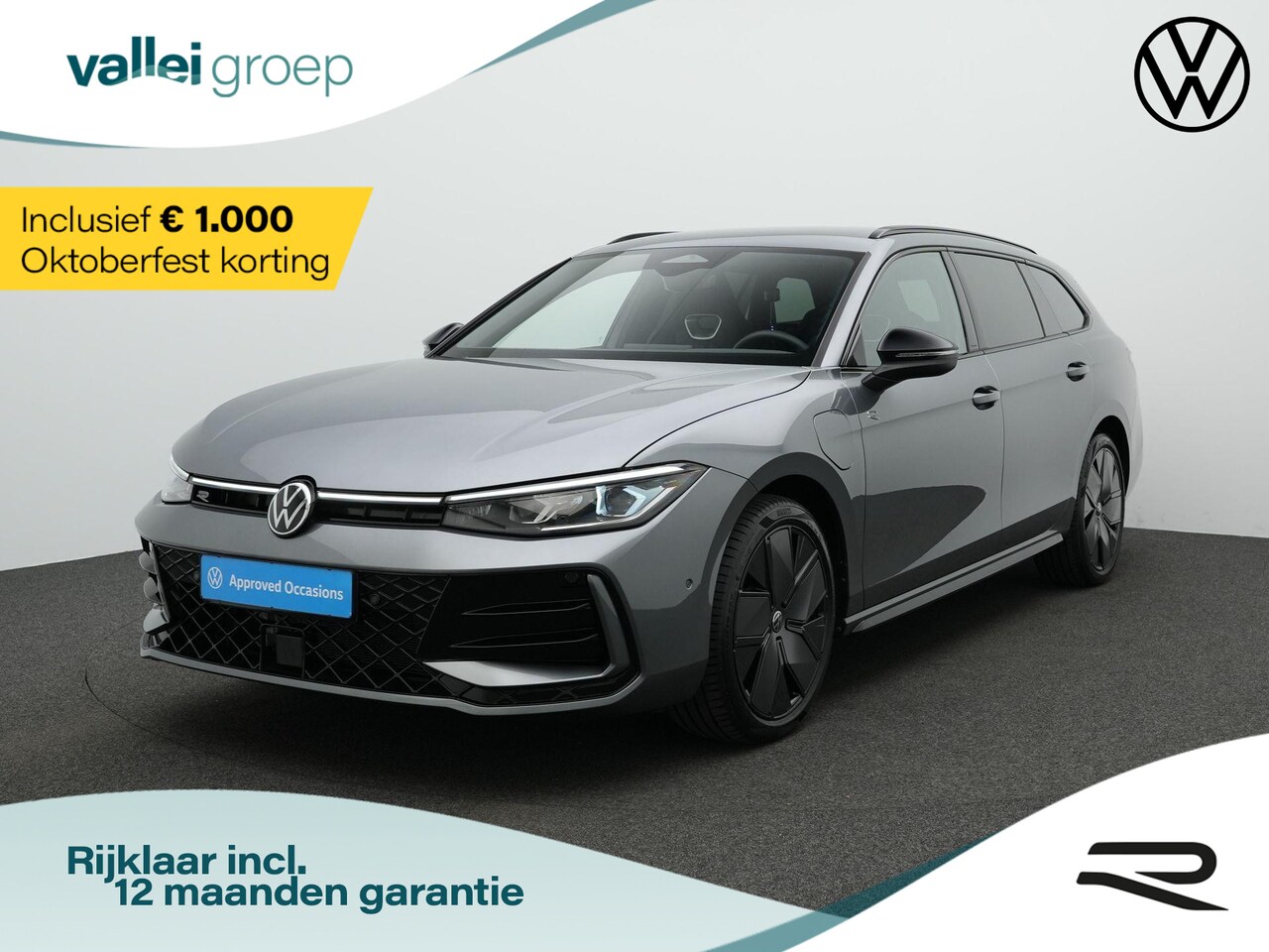 Volkswagen Passat Variant - 1.5 eHybrid 272 pk DSG R-Line Edition | Trekhaak | IQ Light | Adaptive Cruise | Park Assis - AutoWereld.nl