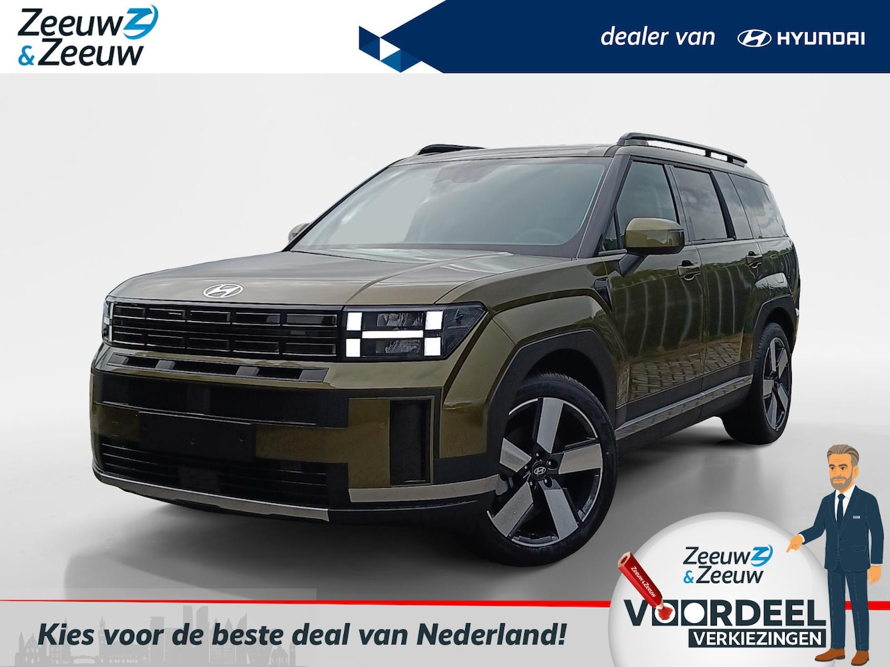 Hyundai Santa Fe - 1.6 T-GDI PHEV Comfort Plus Limited 4WD 7p. | Z&Z Top Deal | Van € 59.200, nu voor € 55.90 - AutoWereld.nl
