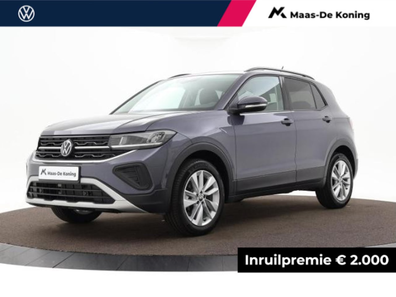Volkswagen T-Cross - Life Edition 1.0 TSI 95 pk 5 versn. Hand · Airconditioning automatisch, 2-zone (climatroni - AutoWereld.nl