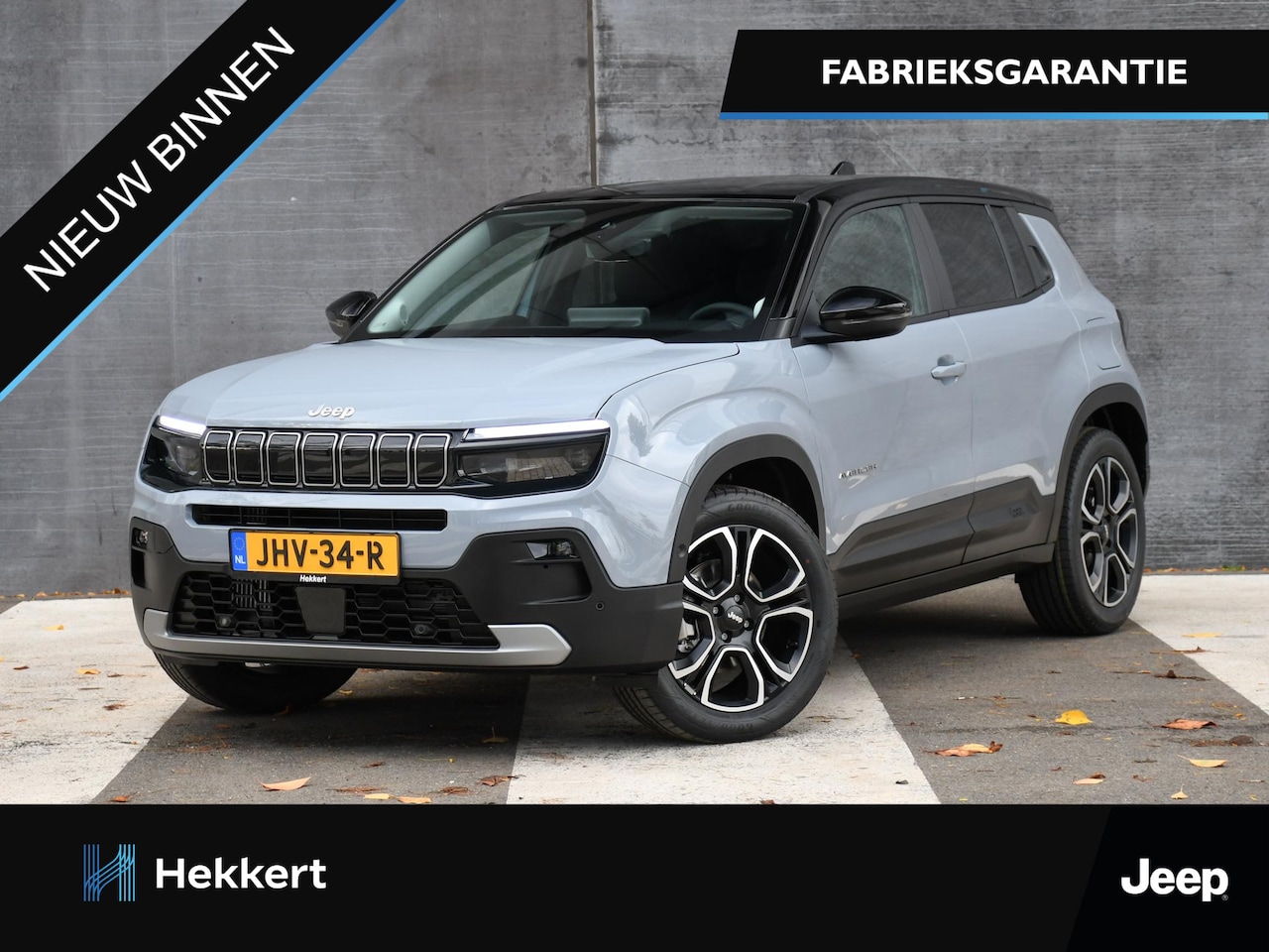 Jeep Avenger - Summit 1.2 e-Hybrid 110pk Automaat JBL SOUND | 18''LM | DODE HOEK | ADAPT. CRUISE | WINTER - AutoWereld.nl