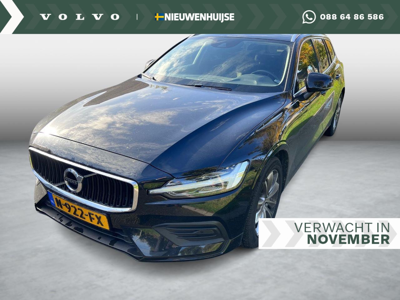 Volvo V60 - 2.0 B4 Momentum Business | Trekhaak | Lederen bekleding | Adaptive cruise control | Stoel- - AutoWereld.nl