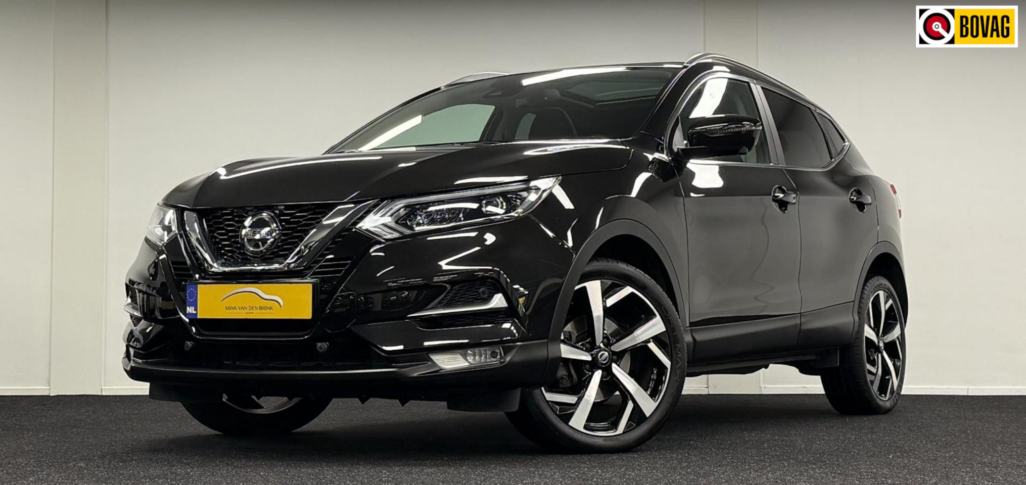 Nissan Qashqai - 1.3 DIG-T Tekna*DealerOh*Panodak*360cam*VolLeder*Carplay - AutoWereld.nl