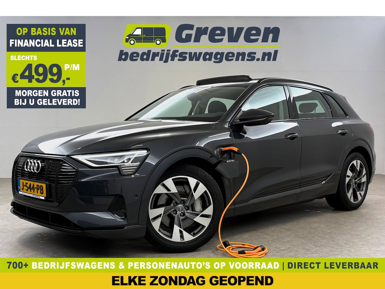 Audi e-tron - 50 Quattro Business edition Plus 71 kWh | SOH 92% | Pano | Memory | Virtual | Sfeer | Came - AutoWereld.nl