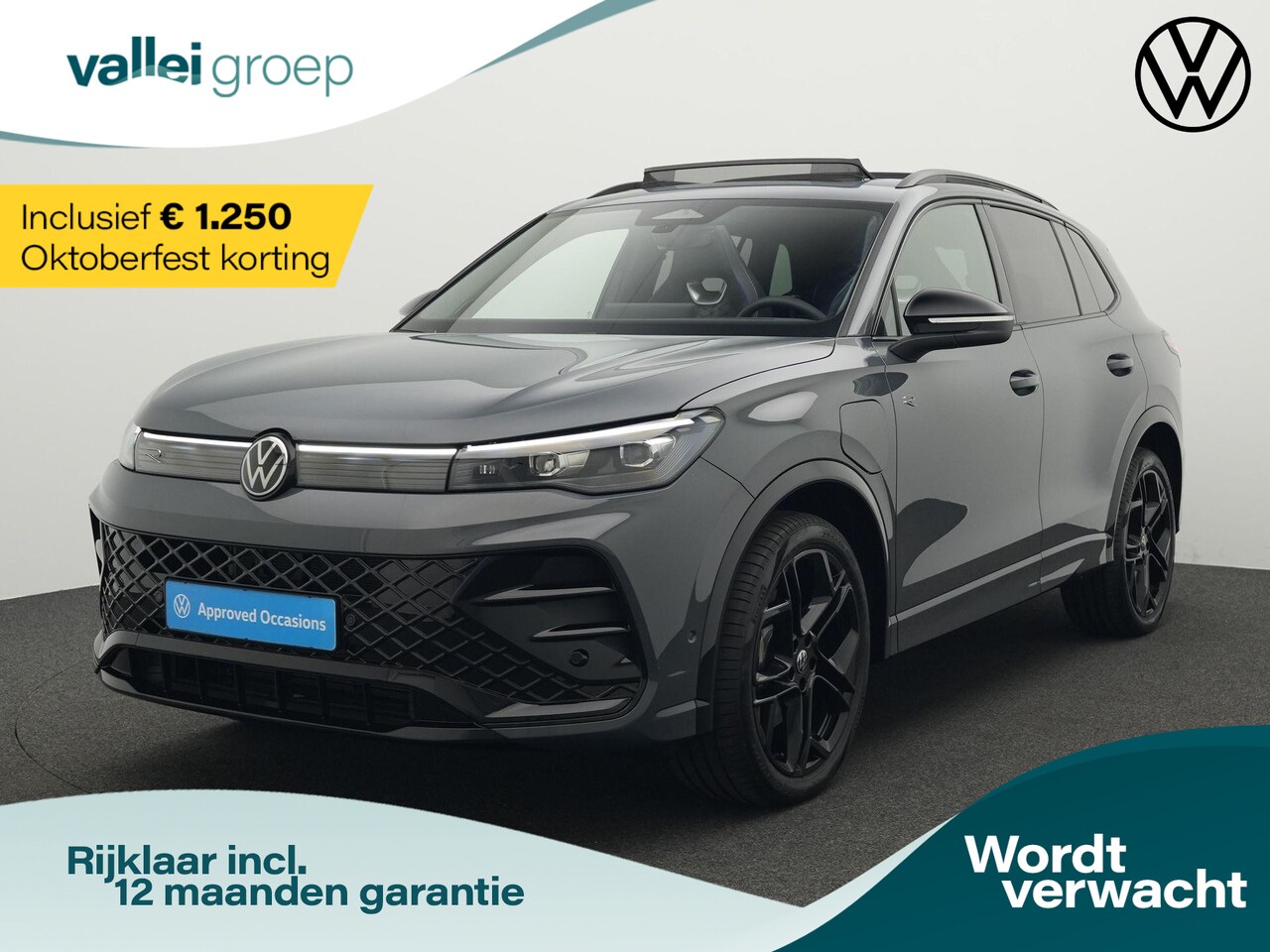 Volkswagen Tiguan - 1.5 eHybrid 204 pk DSG R-Line Edition | Panoramadak | Trekhaak | Harman Kardon sound | Hea - AutoWereld.nl