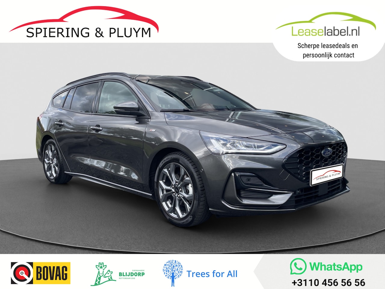 Ford Focus Wagon - 1.0 EcoBoost Hybrid ST Line Camera | Winter | HUD | Dhoek - AutoWereld.nl