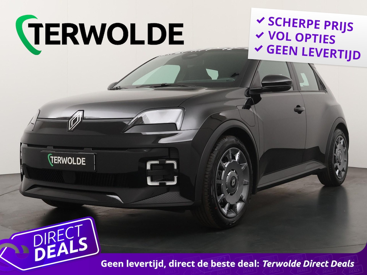 Renault 5 - urban range evolution 40 kWh | Cruise control met snelheidsbegrenzer | Full LED koplampen - AutoWereld.nl