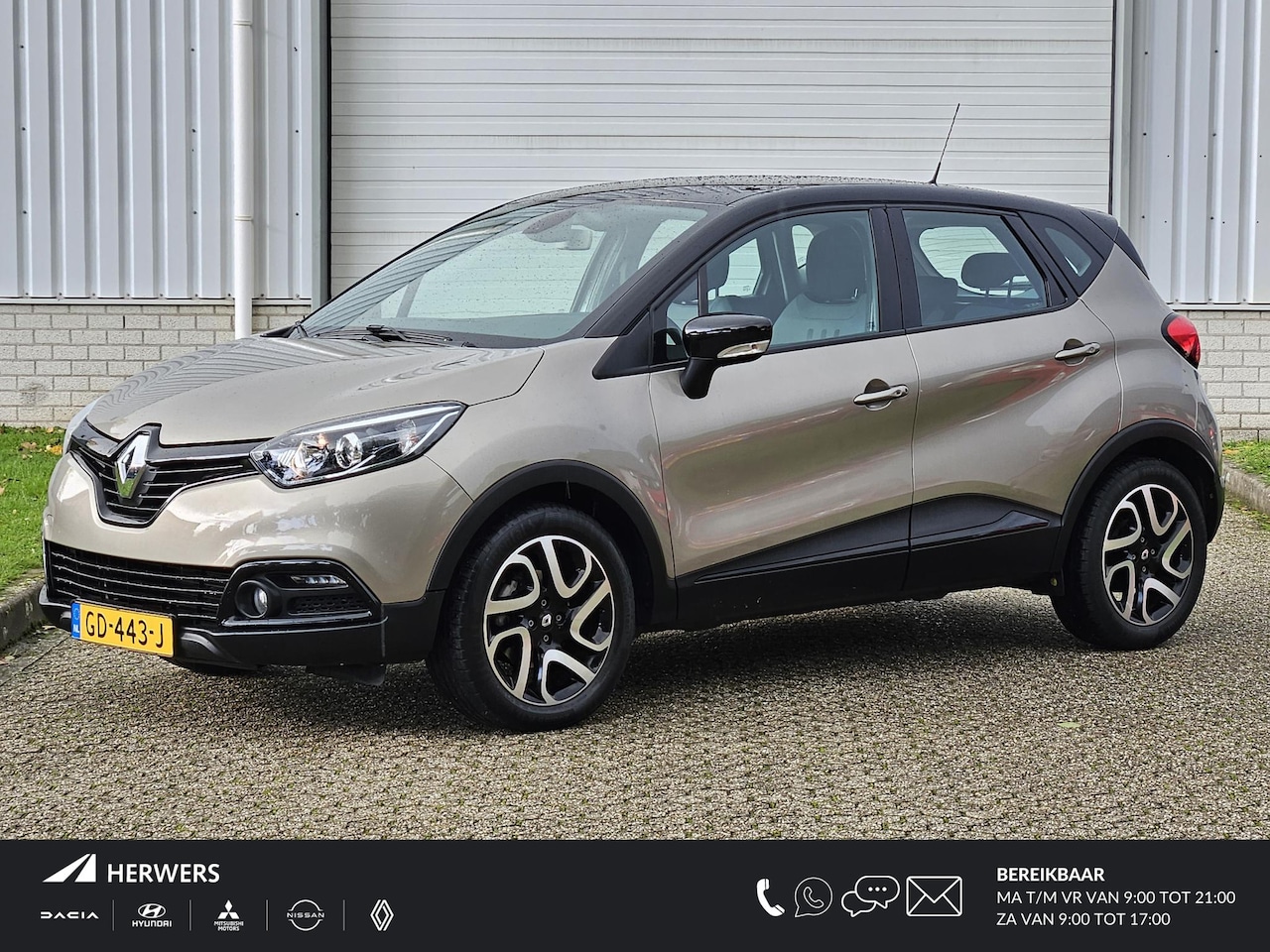 Renault Captur - 1.2 Dynamique / 1e Eigenaar / Dealer Onderhouden / Trekhaak / Achteruitrijcamera / Navigat - AutoWereld.nl