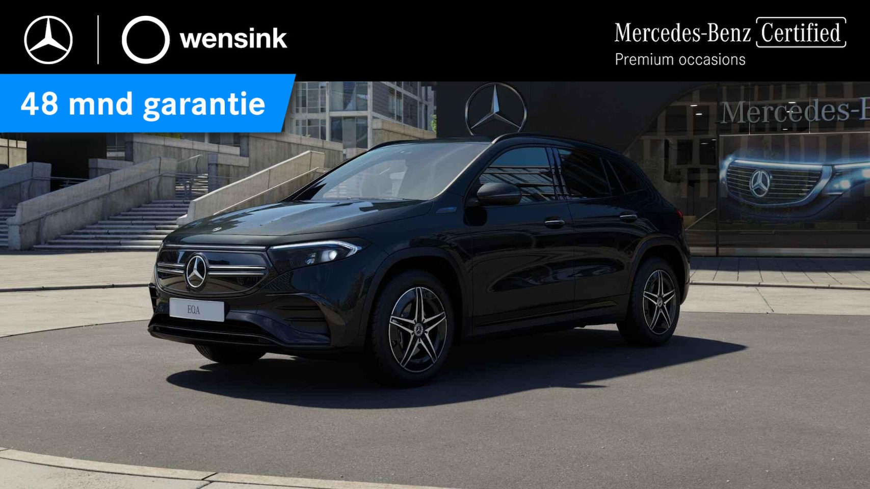 Mercedes-Benz EQA - 250 AMG Line 67 kWh | Trekhaak | Stoelverwarming | Night pakket | Keyless | - AutoWereld.nl