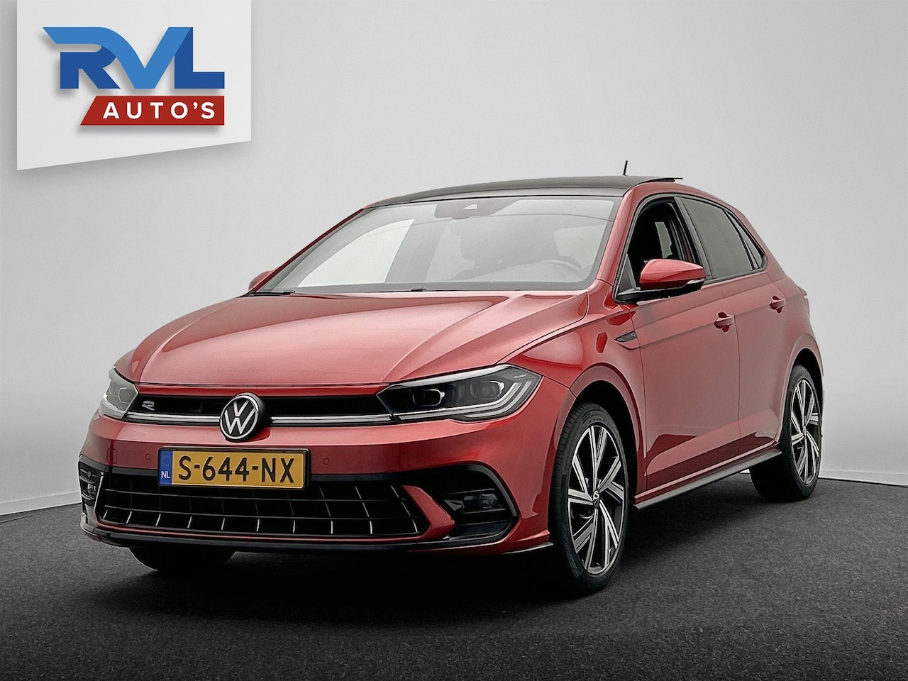 Volkswagen Polo - 1.0 TSI R-Line Pano/dak Virtual/Cockpit Adaptieve/Cruise Origineel NL - AutoWereld.nl